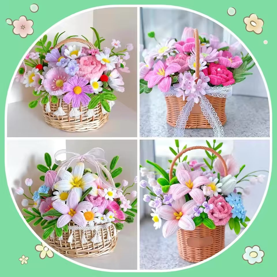 Velvet Pipe Cleaners Craft Sticks (20 Pcs) – 30cm Chenille Stems for DIY Crafts, Pipe Cleaner Flowers, Kids Art, School Projects & Bouquet Making
