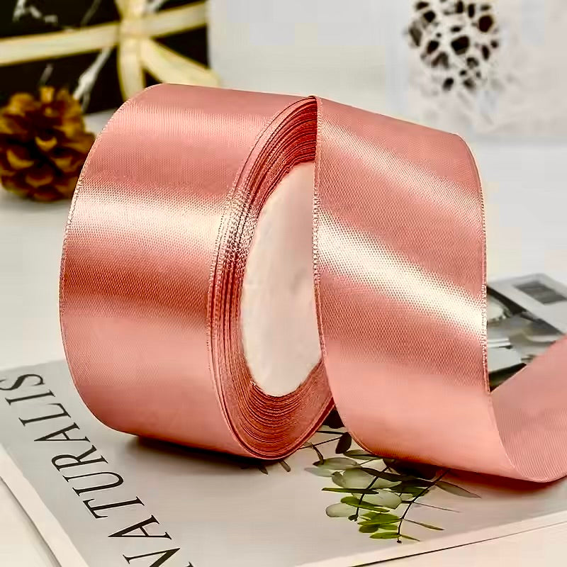 Premium Satin Ribbon Roll – 1.5 Inch x 18 Yards | Gift Wrapping, Bouquet & Event Decoration Ribbon